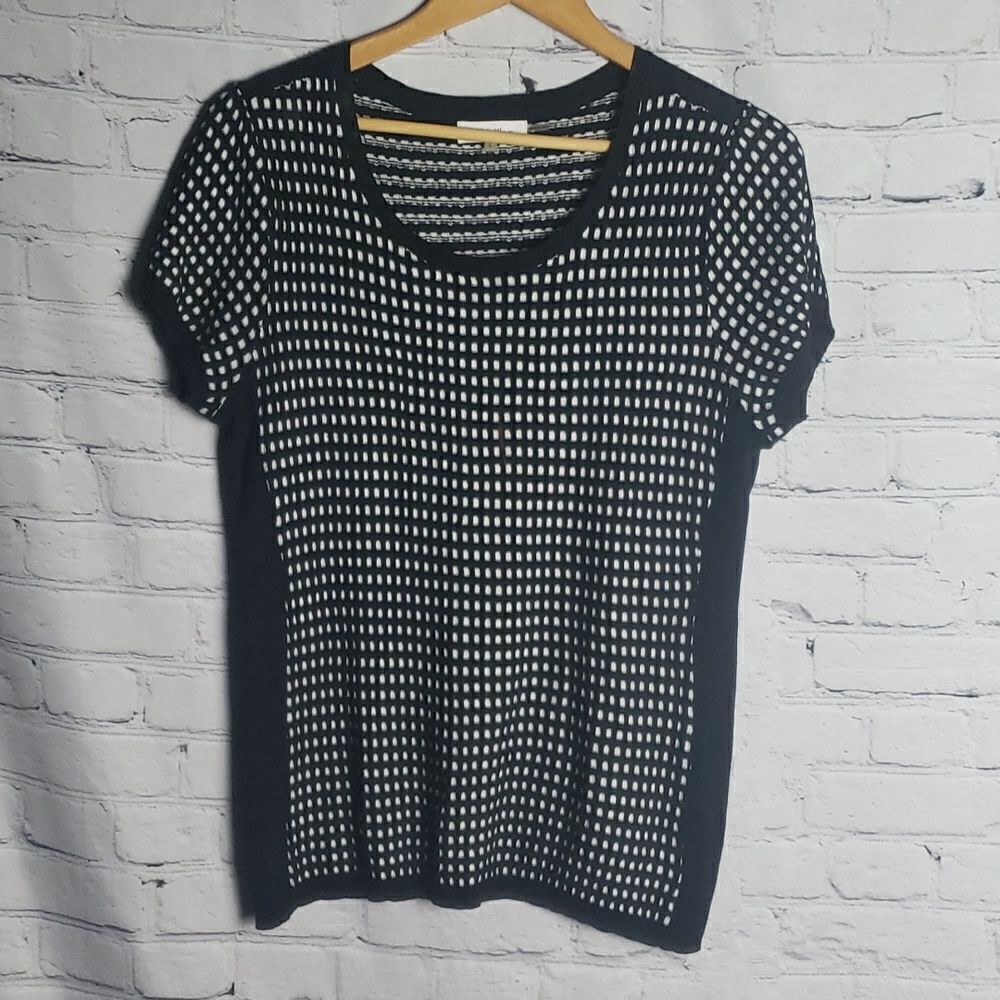 Calvin Klein Black and White Top